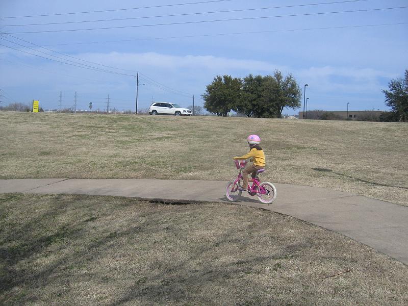 March9HelenaBiking 004.jpg - Biking in Lake Town Park - March 9